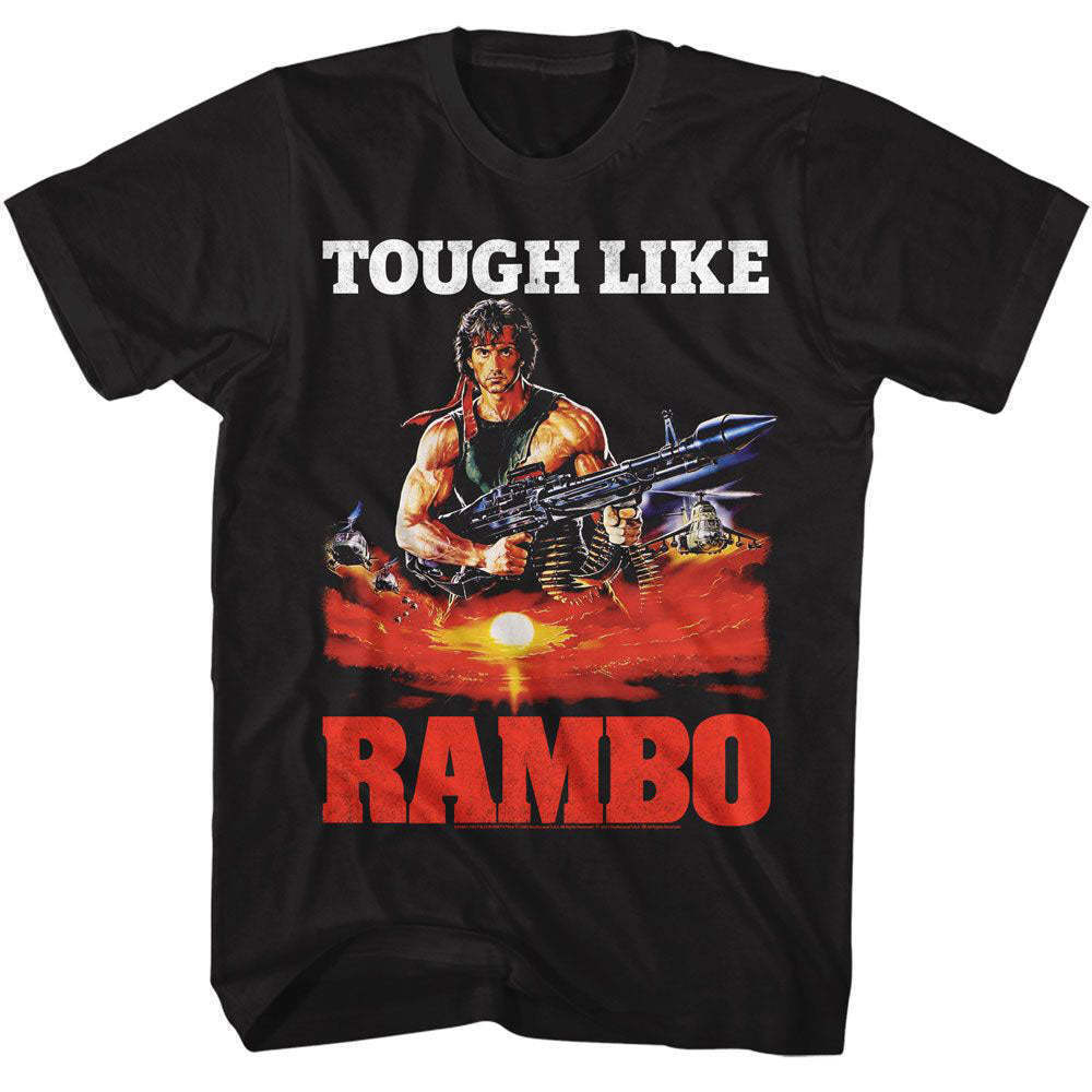 Rambo Tough Like Action Movie Quote Graphic Unisex T-Shirt